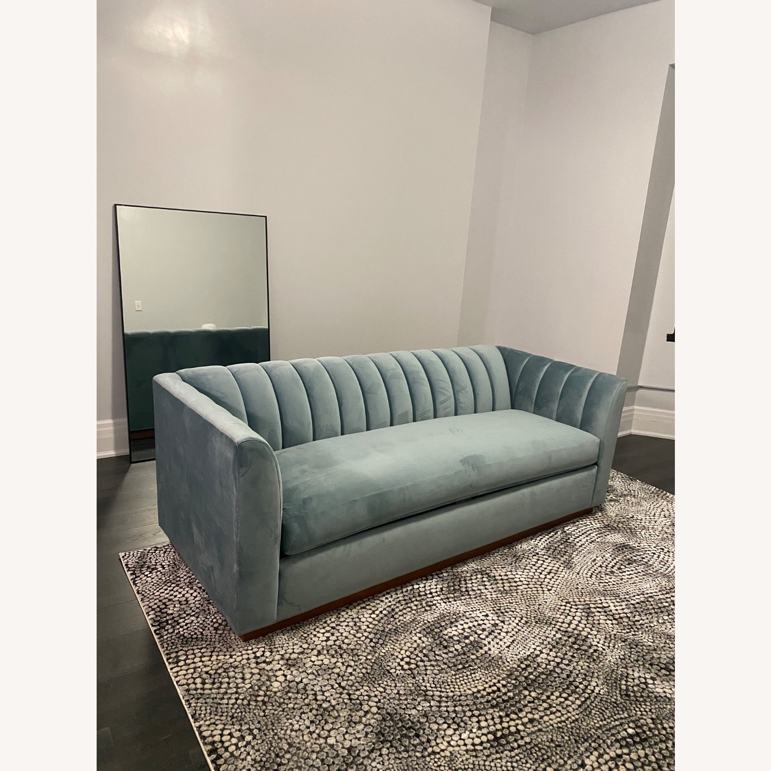 Apt2b Nora Blue Sleeper Sofa - image-8