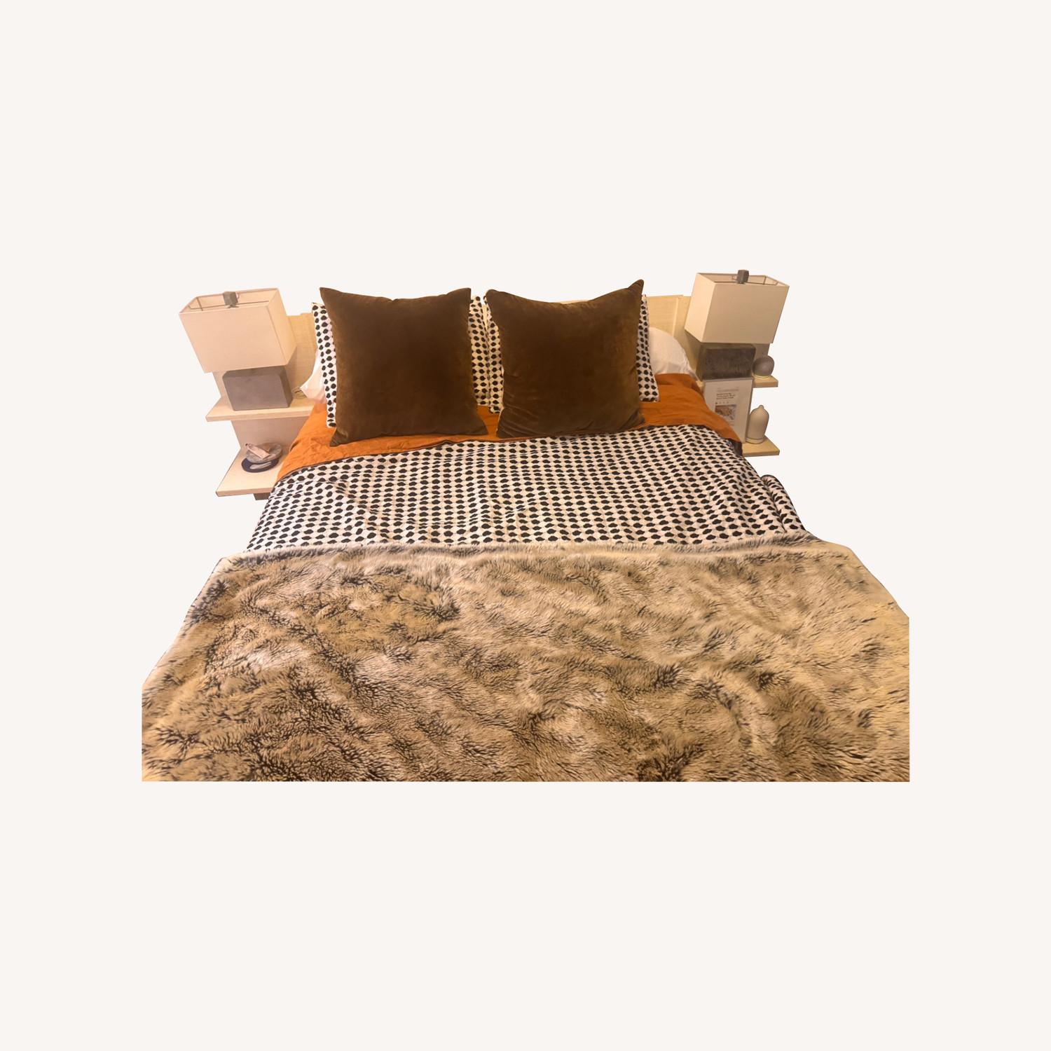 CB2 Natural Full Bed - image-0