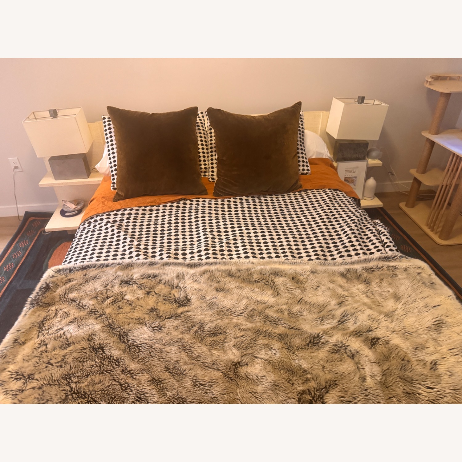 CB2 Natural Full Bed - image-2
