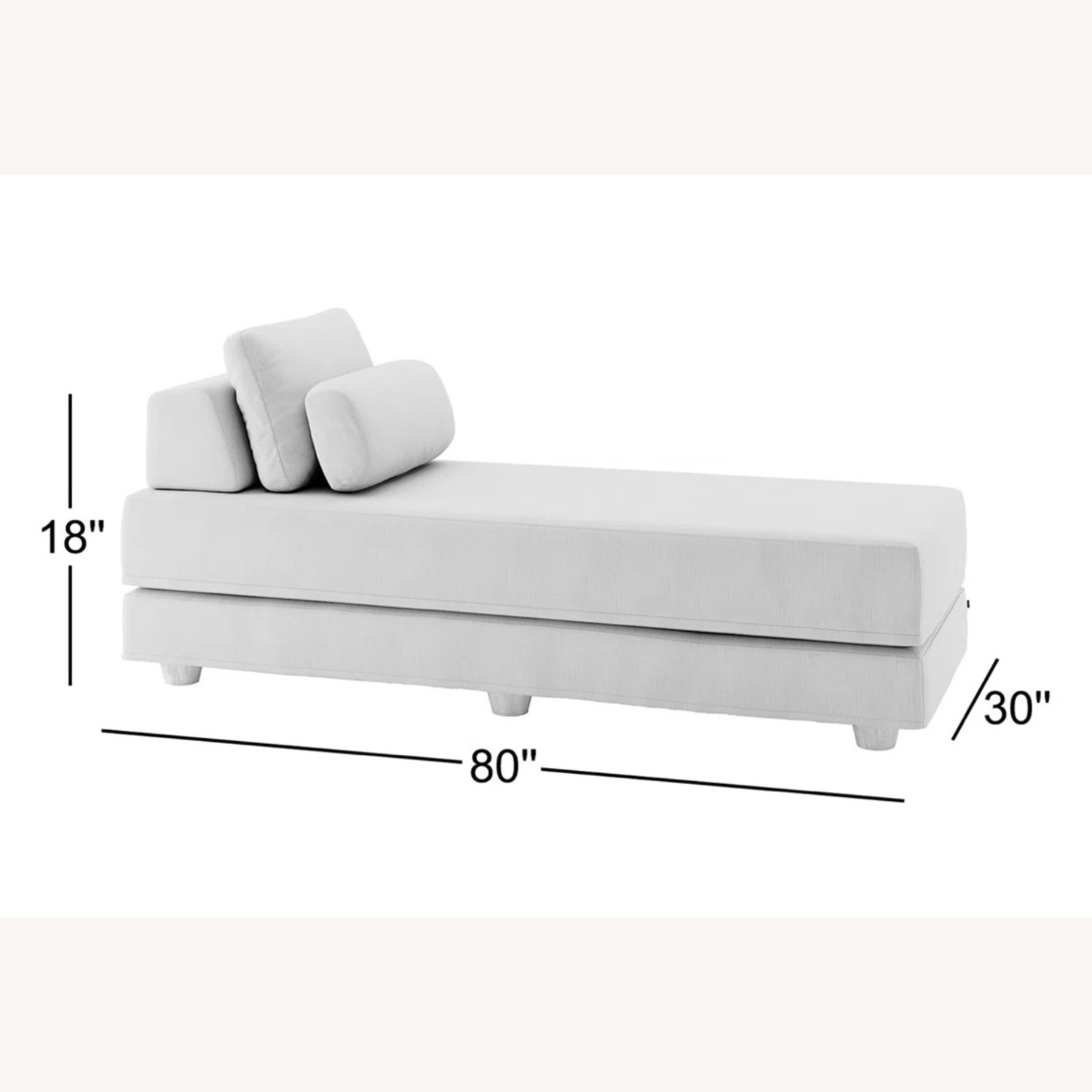 Wayfair Light Gray Velvet Daybed - image-4