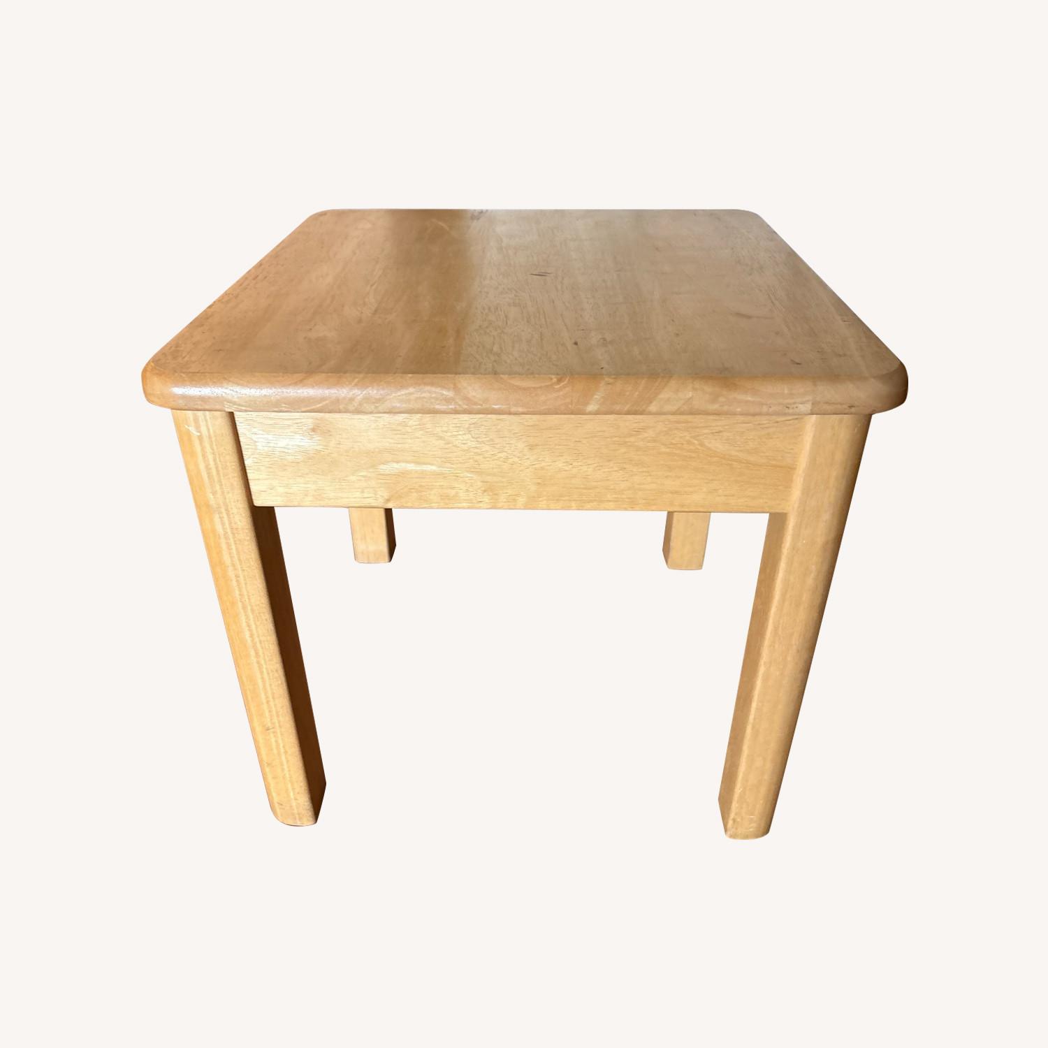 Vintage/Antique Light Brown Coffee Table - image-0