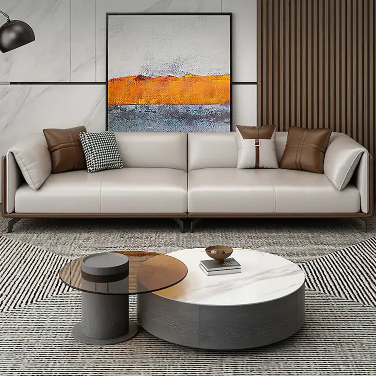 Natural 3+ Seater Sofa - image-0