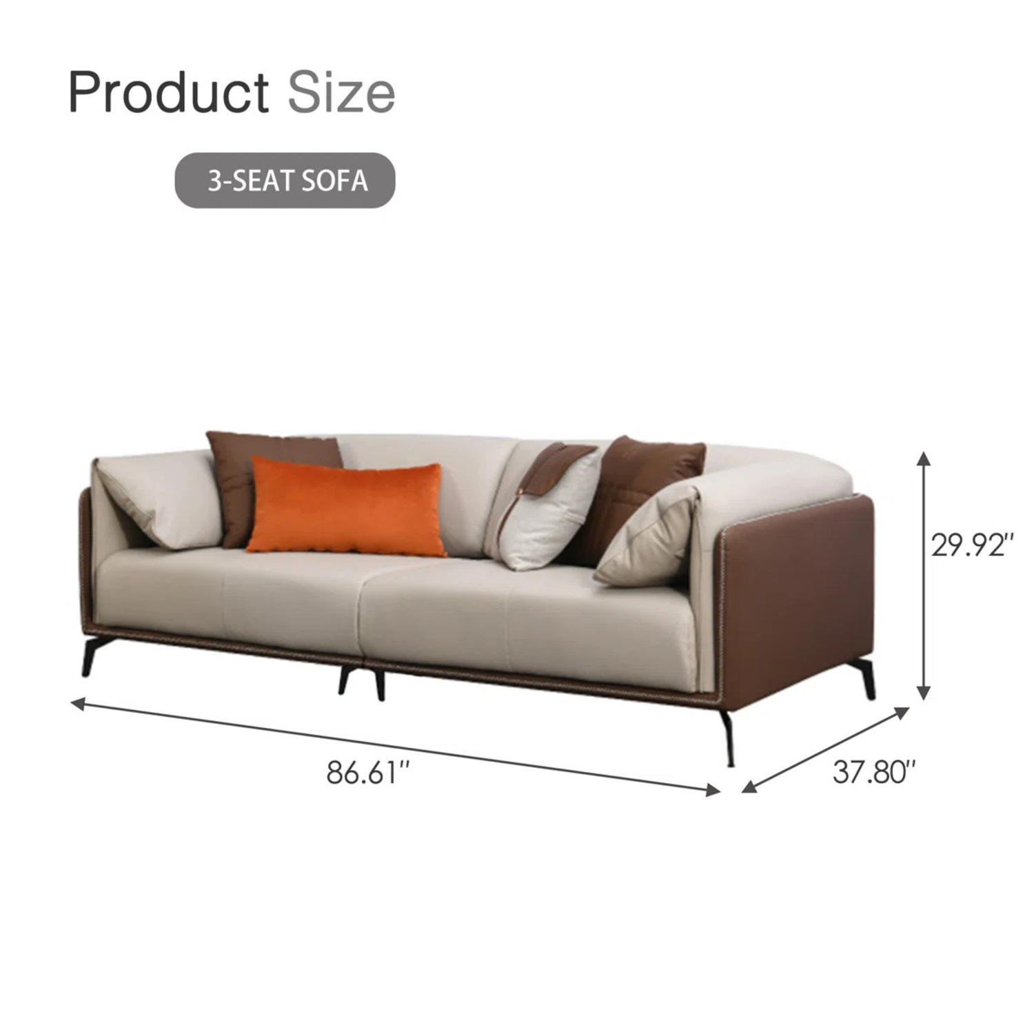 Natural 3+ Seater Sofa - image-2