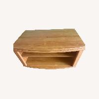 Vintage/Antique Dark Brown Wood Play Table