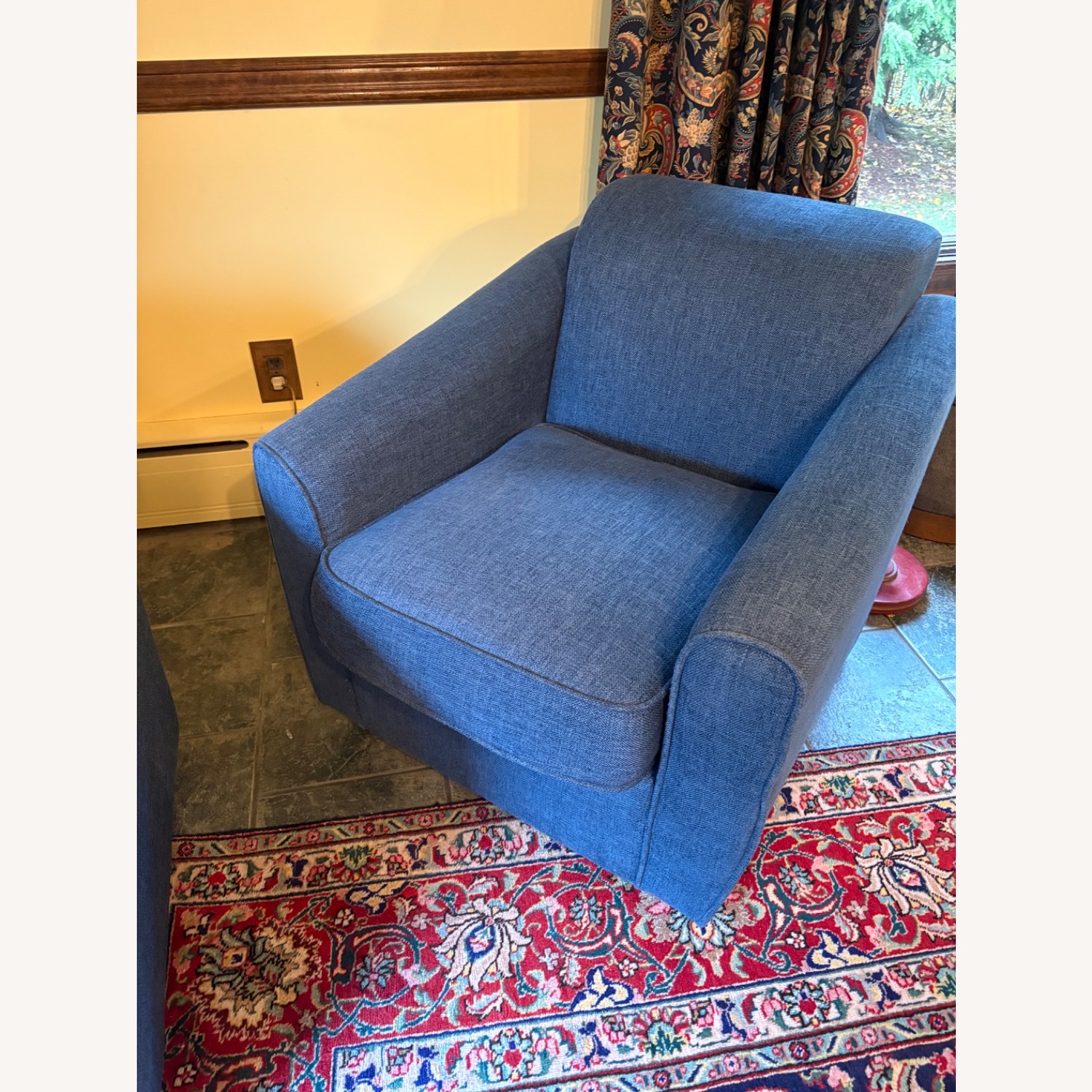 Blue Accent Chairs - image-3