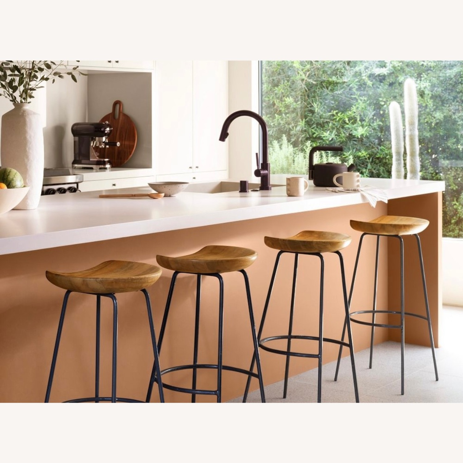 West Elm Alden Counter Stool (Set of 2) - image-1