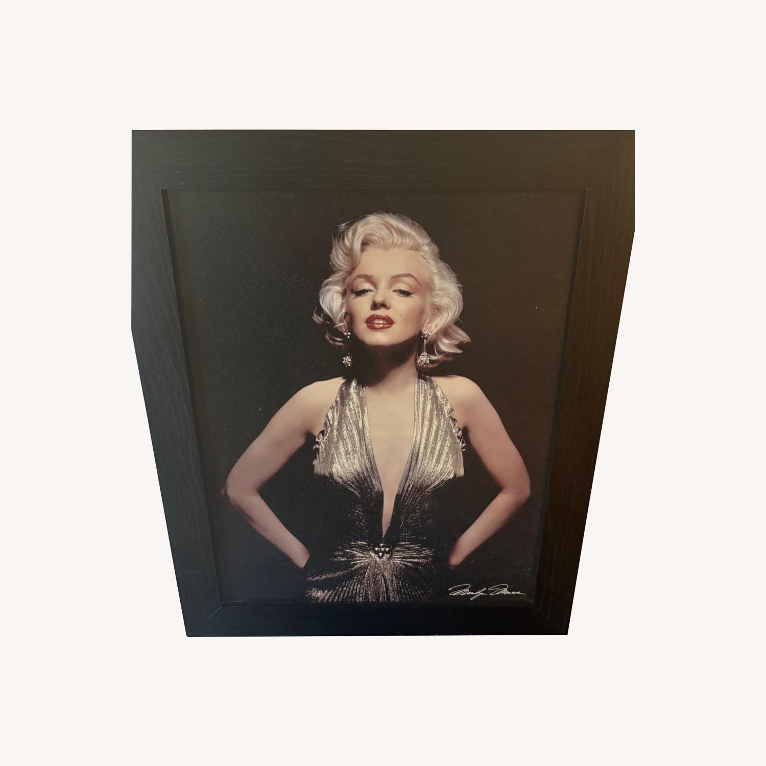 Vintage/Antique Black Wood Wall Art - image-0