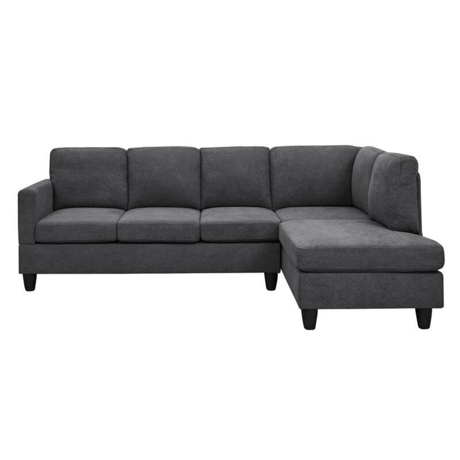 Wayfair Dark Gray 3+ Piece Sectional - image-7