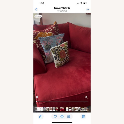 Used Raymour & Flanigan Cuddler Sectional for sale on AptDeco