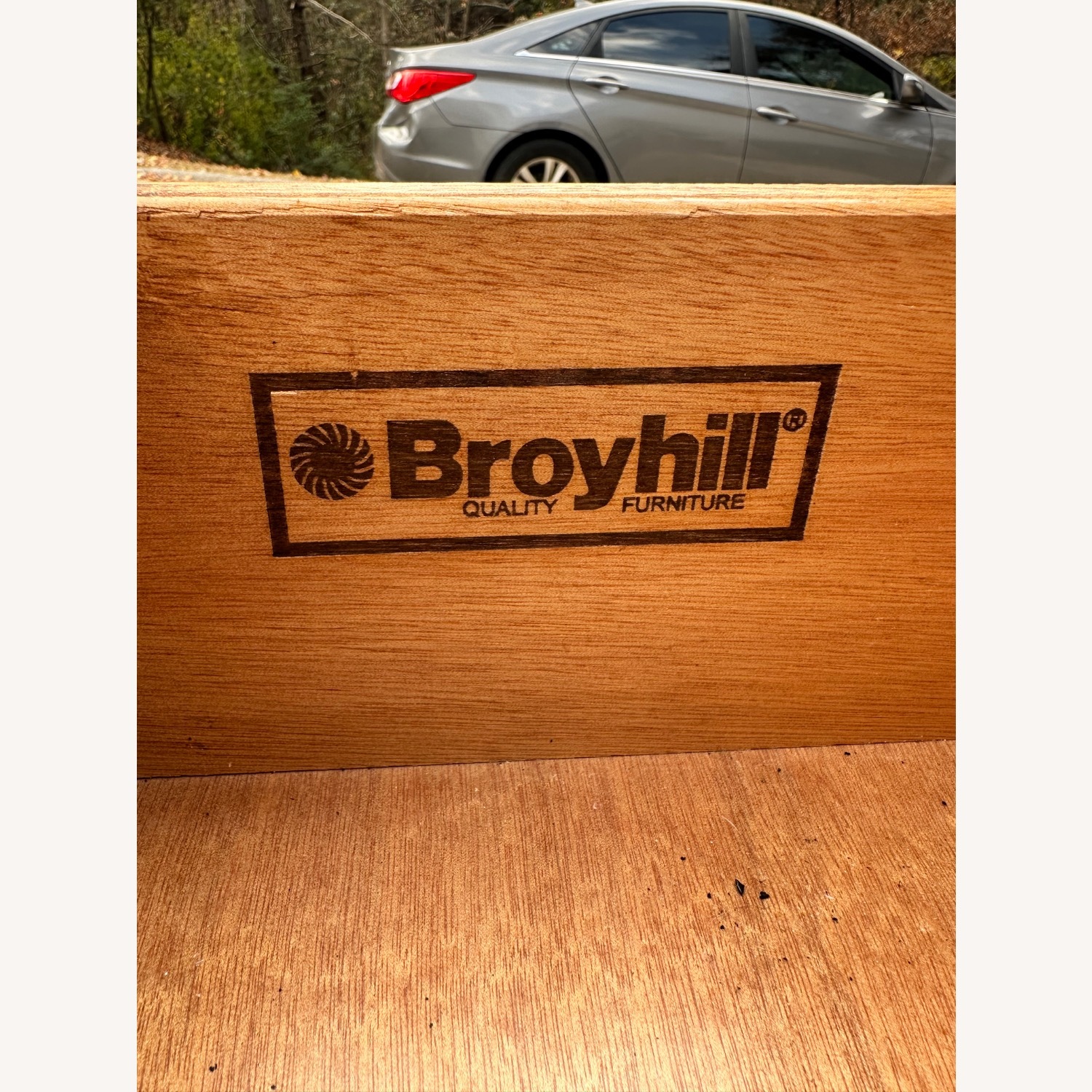 Broyhill Furniture White Wood Dresser - image-6
