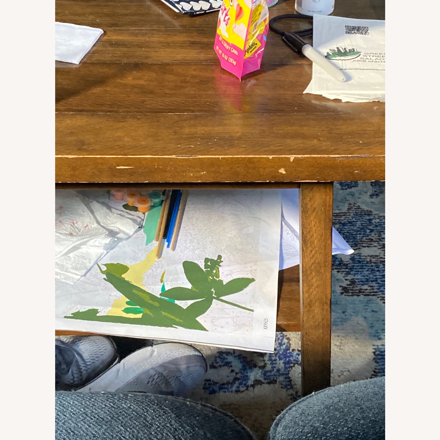 West Elm Natural Coffee Table - image-3