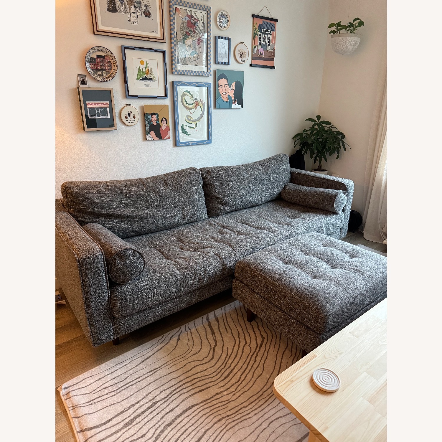 Article Sven Charcoal Sofa - image-1