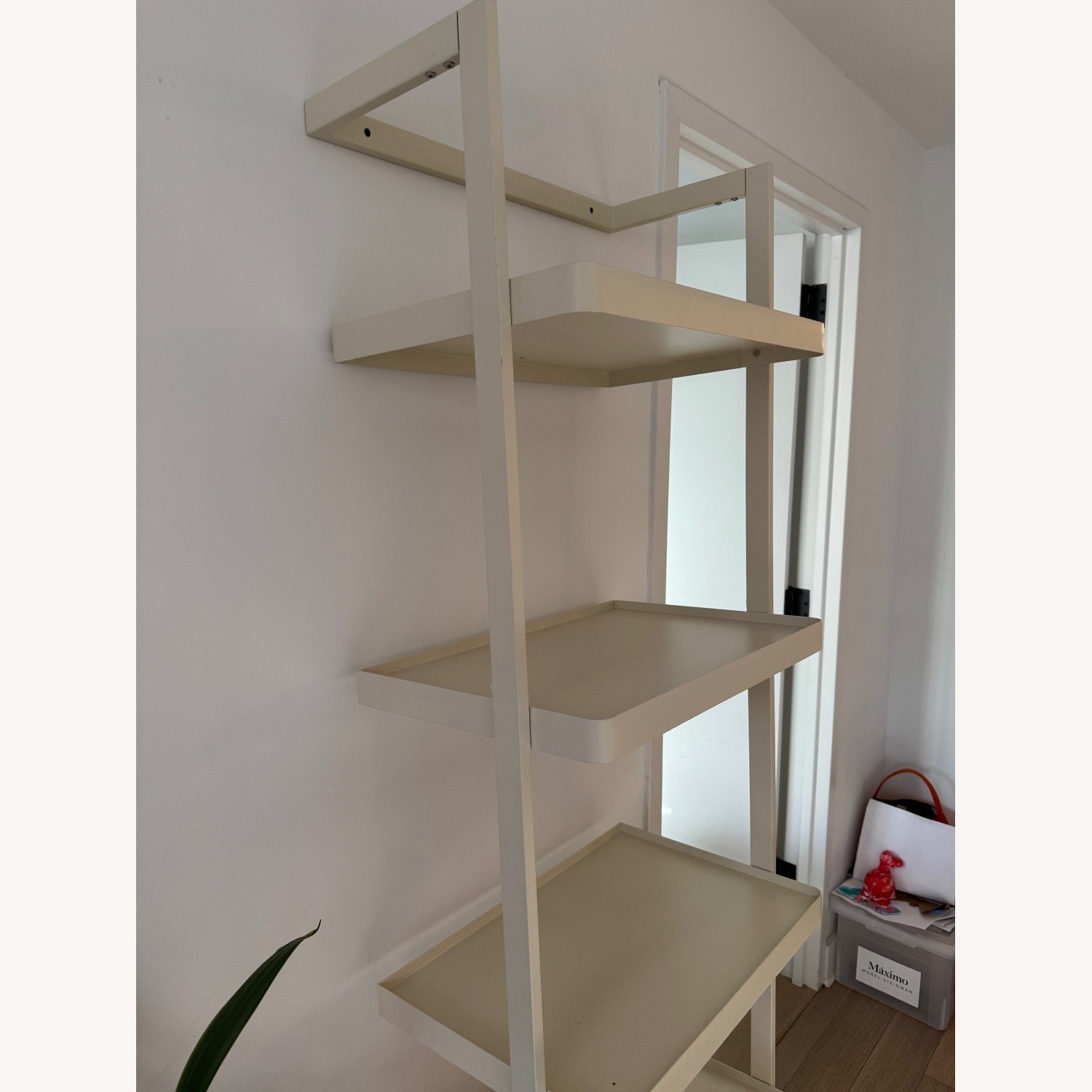 West Elm Blaine Shelf Unit in Cream - image-3
