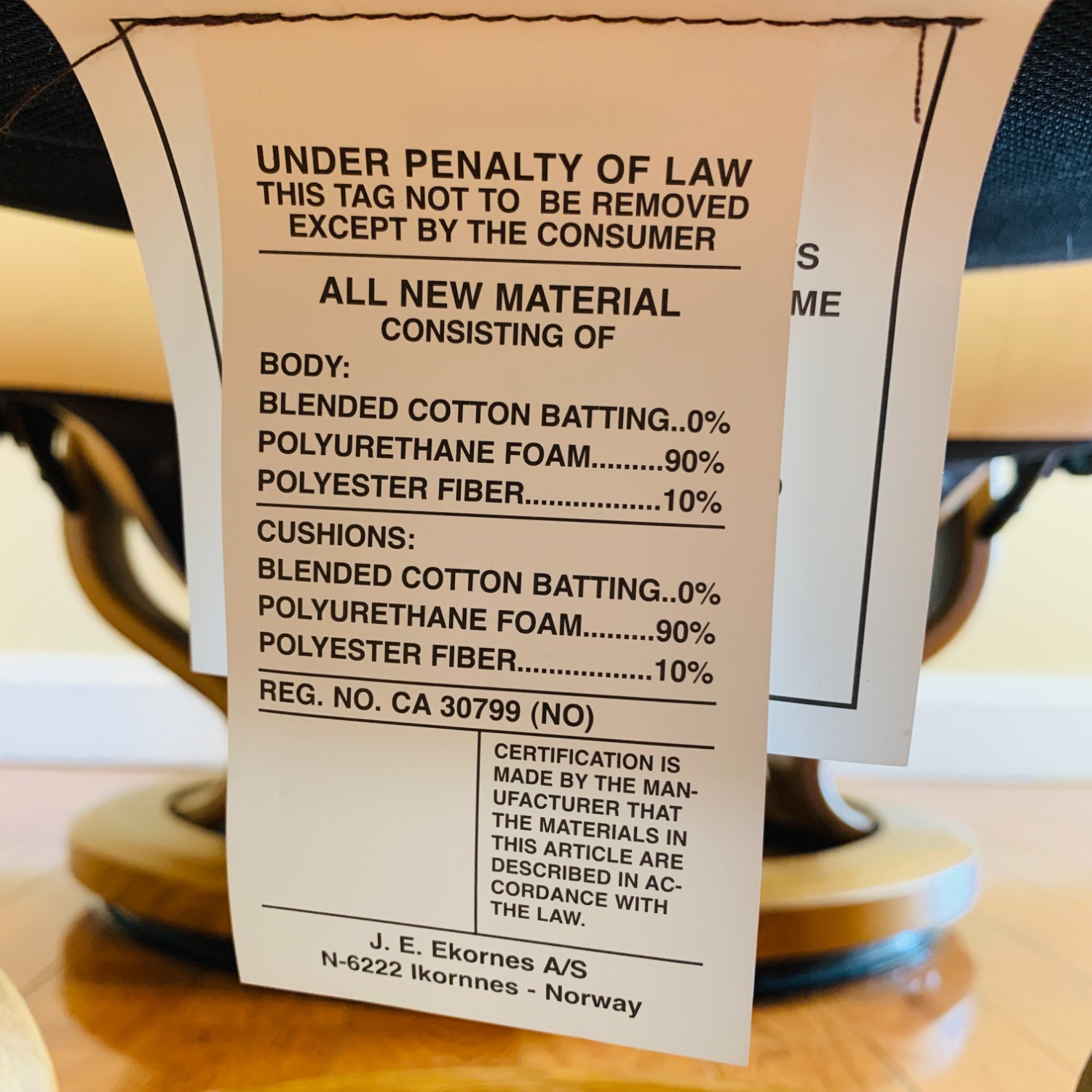 Vintage Ekornes Stressless Chair & Ottoman  - image-3