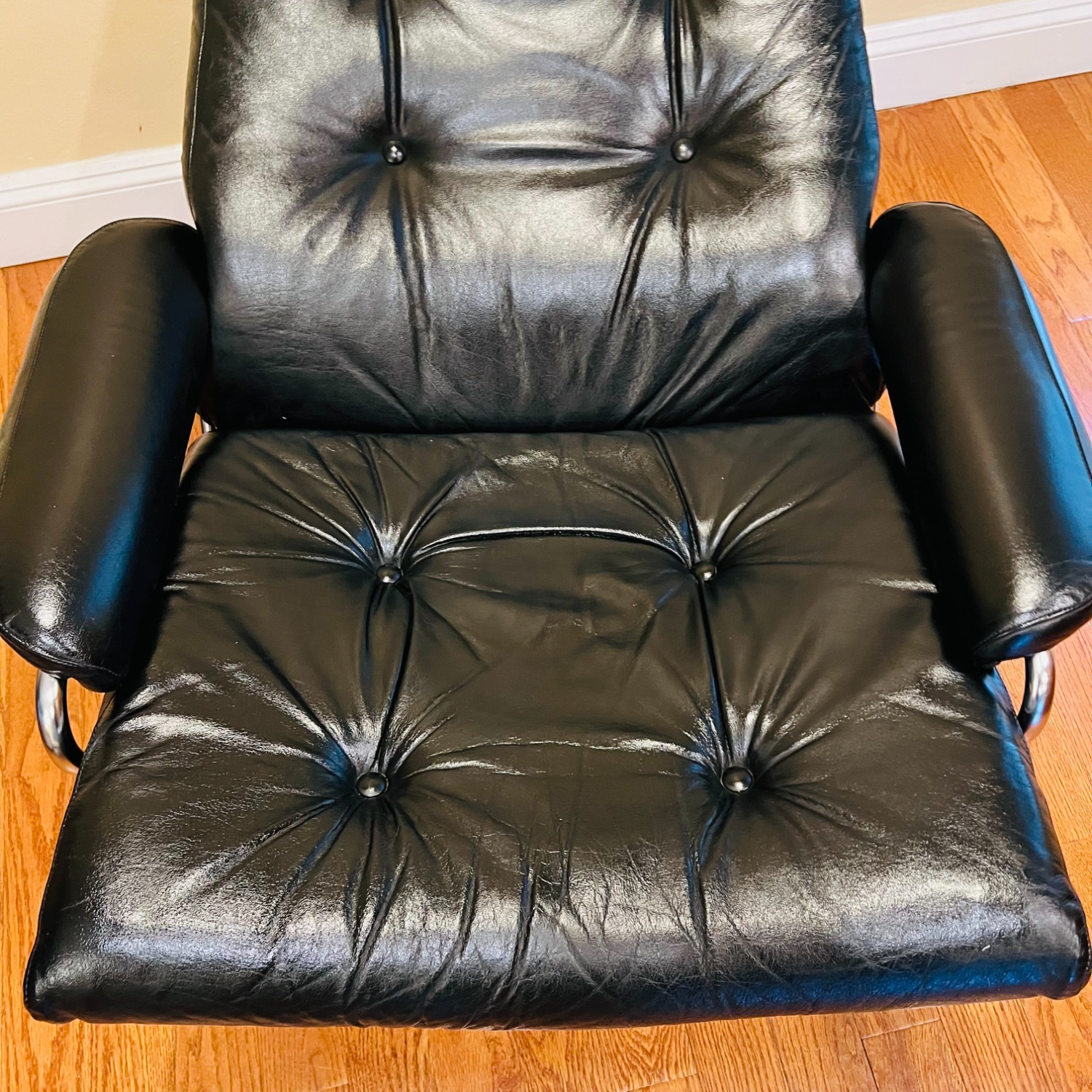 Vintage Plycraft Lounge Chair & Ottoman - image-27