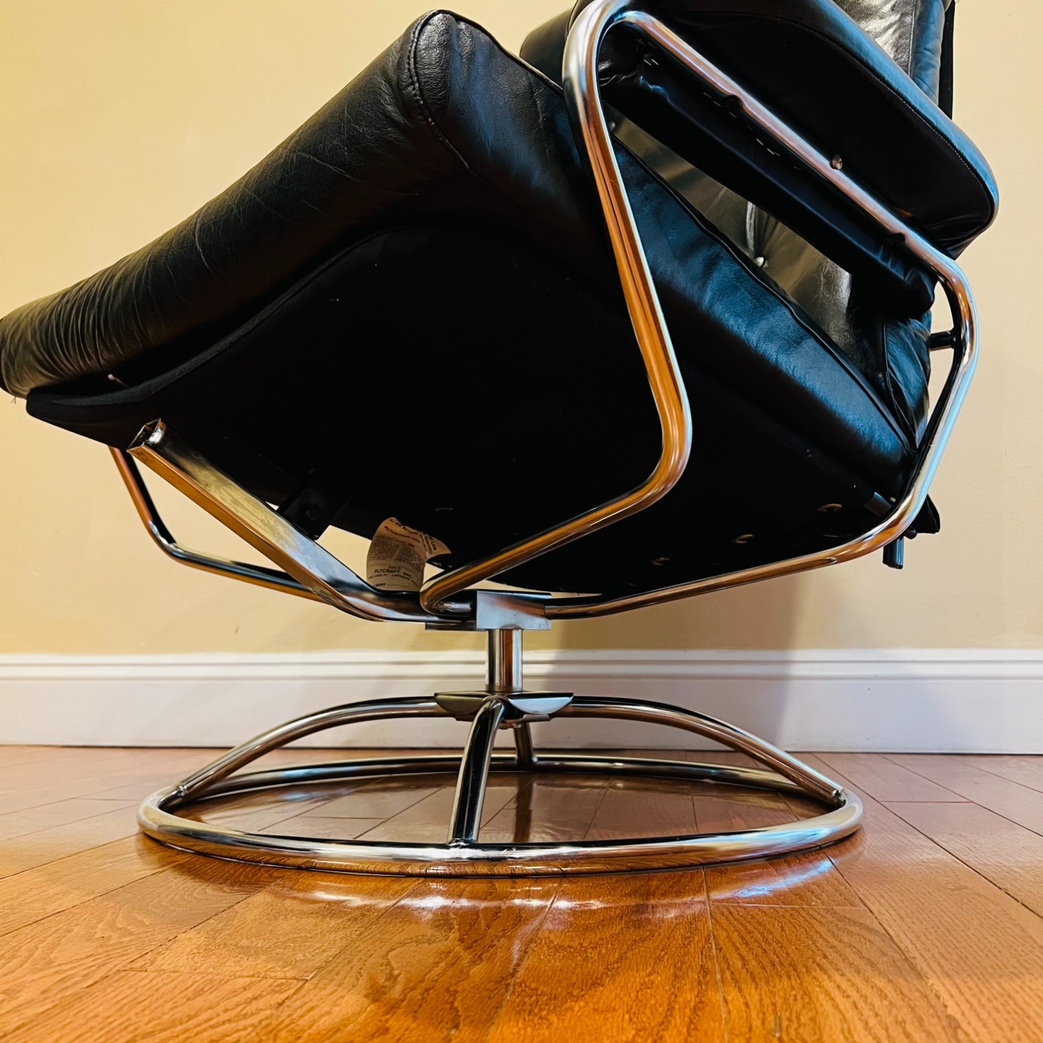 Vintage Plycraft Lounge Chair & Ottoman - image-16