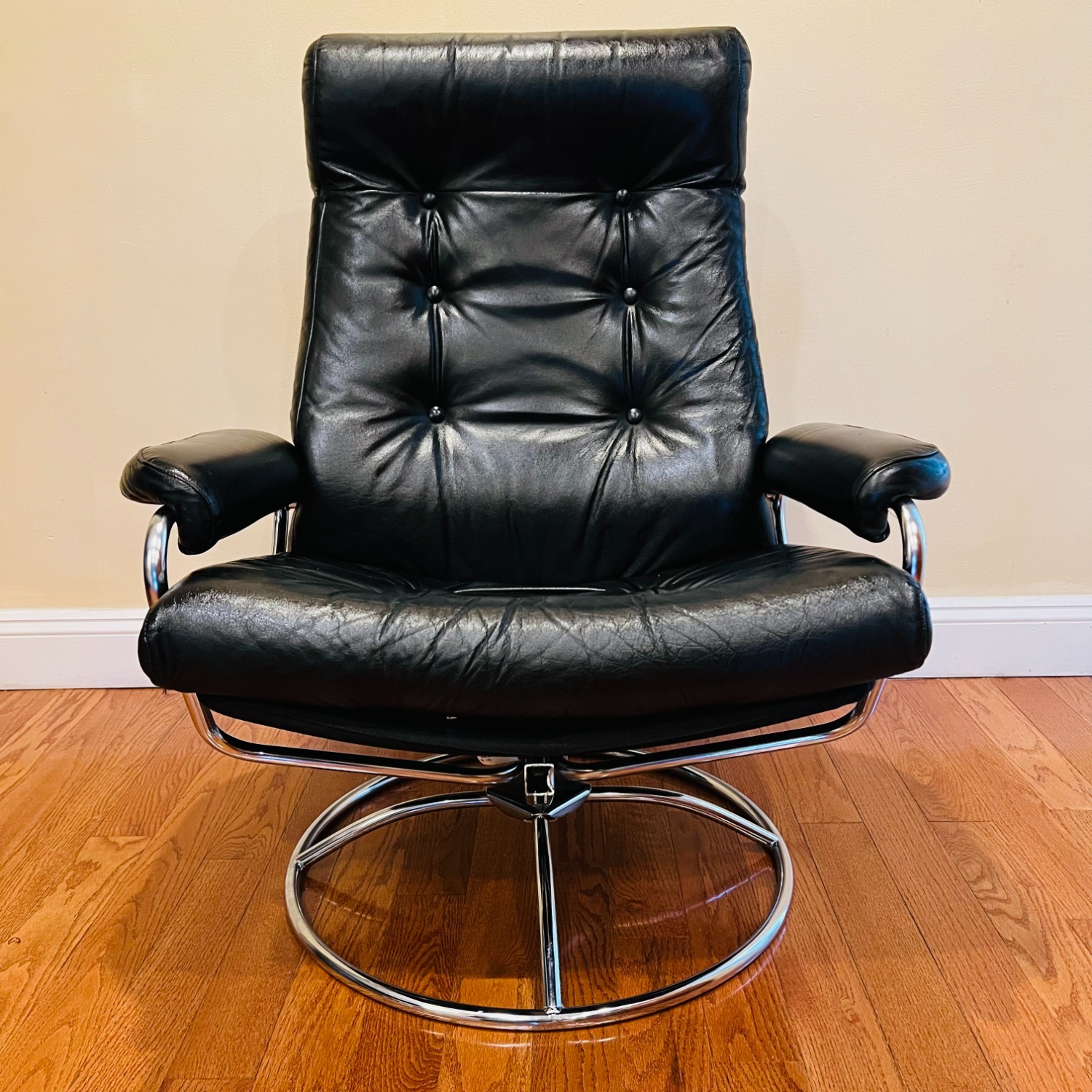 Vintage Plycraft Lounge Chair & Ottoman - image-5