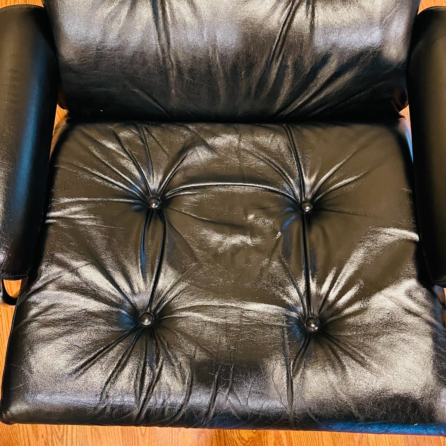 Vintage Plycraft Lounge Chair & Ottoman - image-29