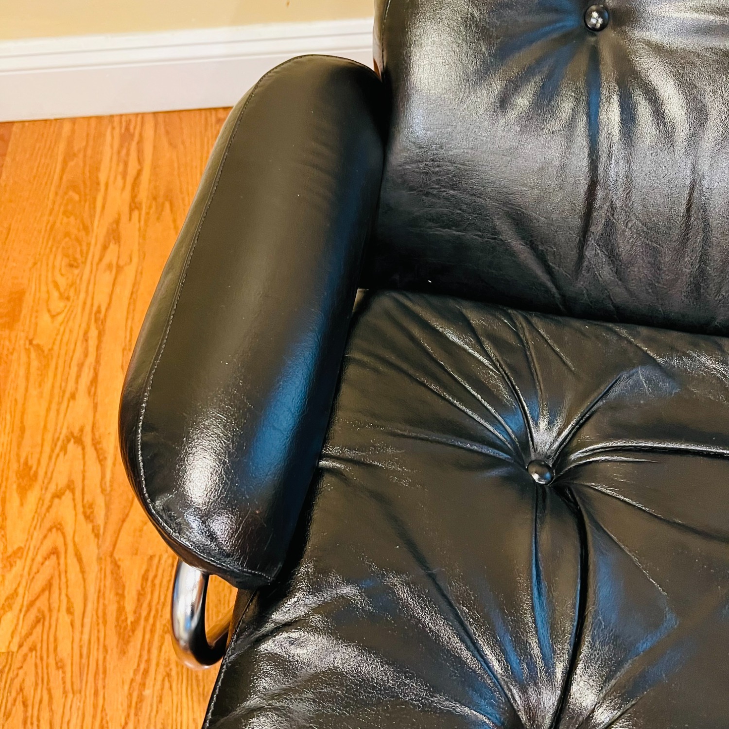 Vintage Plycraft Lounge Chair & Ottoman - image-26