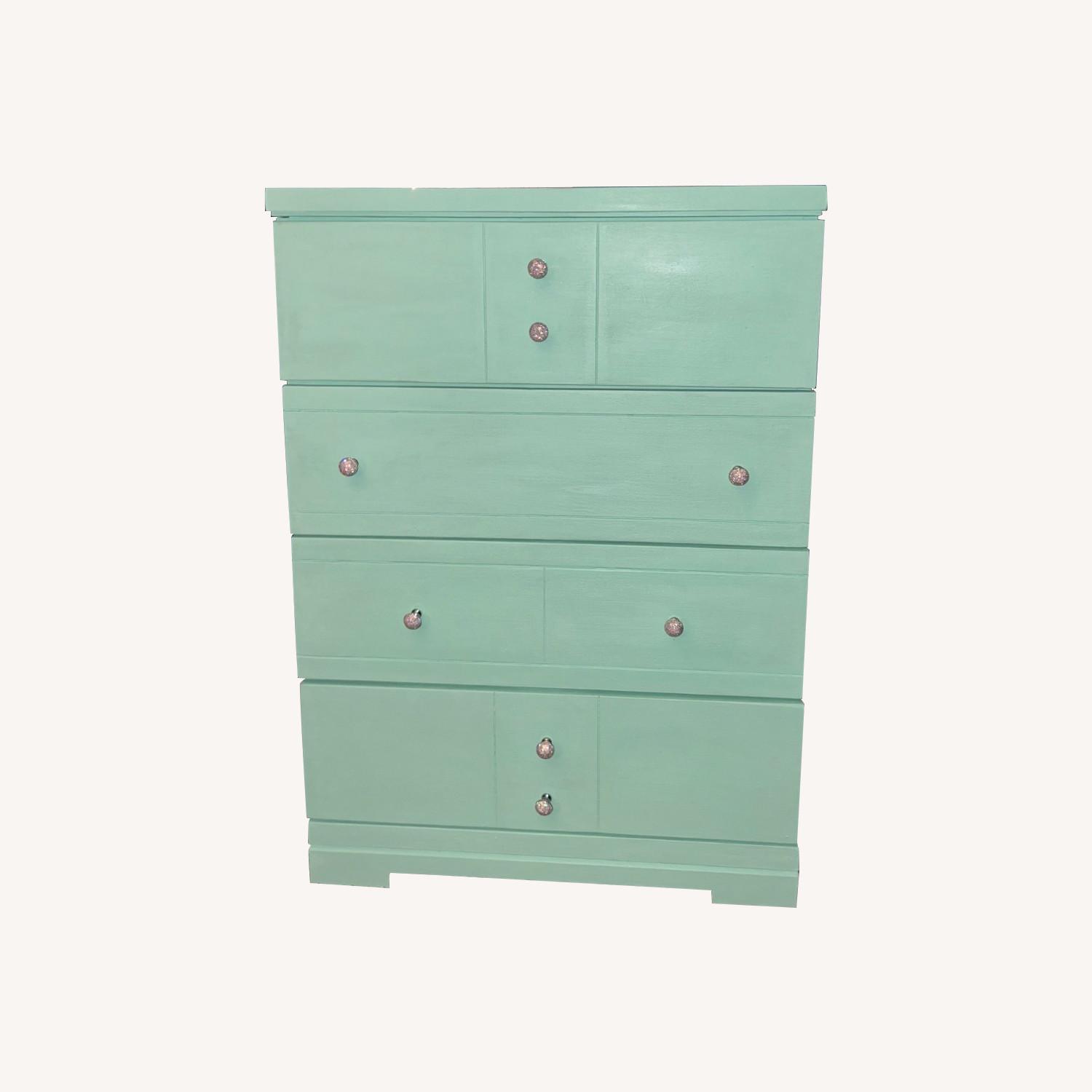 Refurbished Mint Green Dresser - image-0