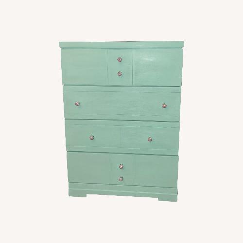 Used Refurbished Mint Green Dresser for sale on AptDeco