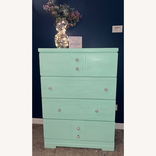 Used Refurbished Mint Green Dresser for sale on AptDeco
