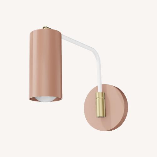 Used Luminaire Pink Metal Wall Lamp for sale on AptDeco