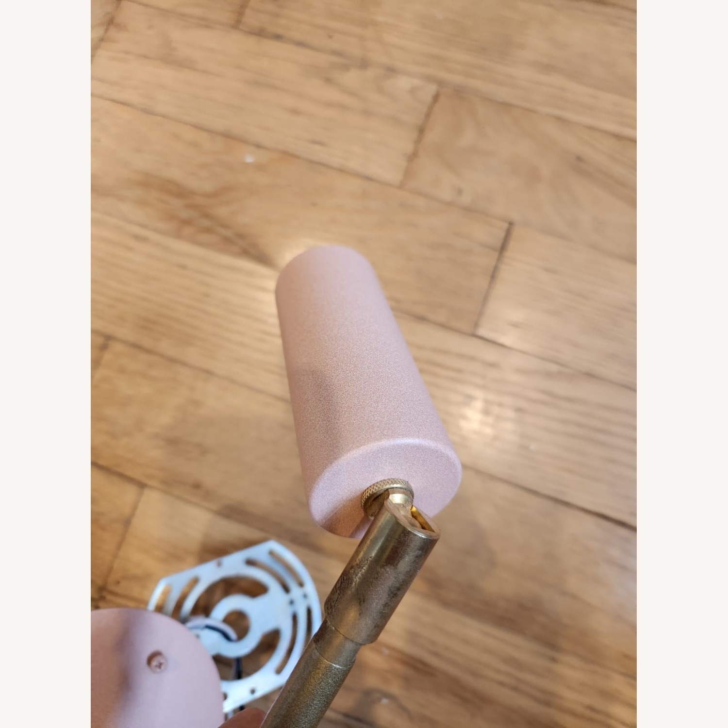 Luminaire Pink Metal Wall Lamp - image-4