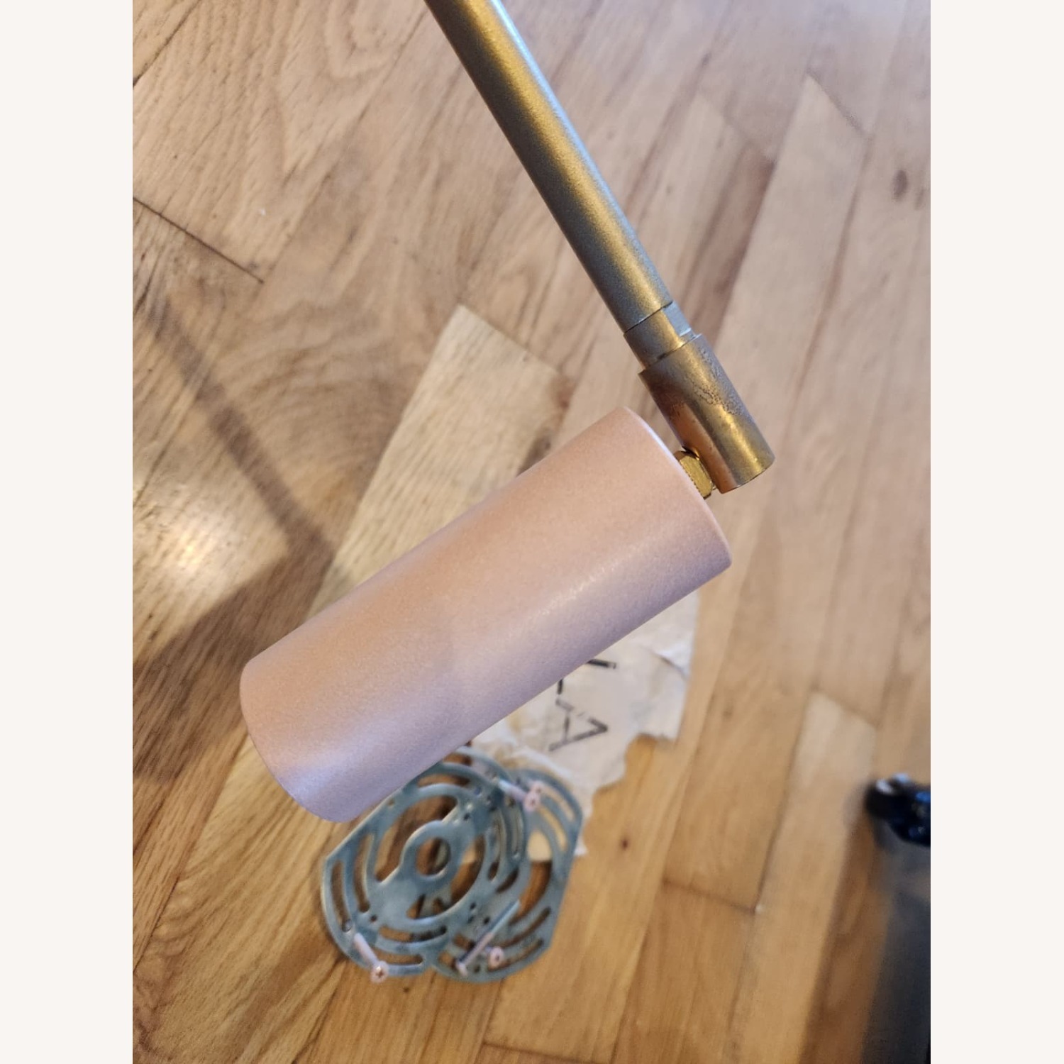 Luminaire Pink Metal Wall Lamp - image-6