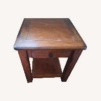 Vintage Wooden Side Tables 