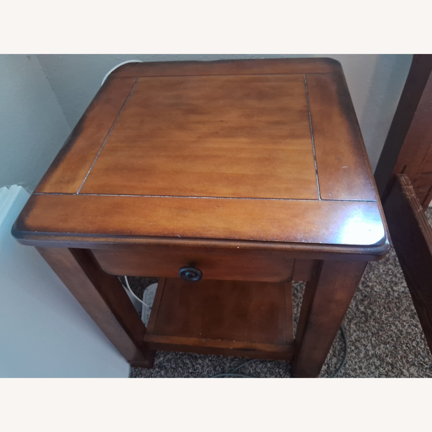 Vintage Wooden Side Tables  - image-3