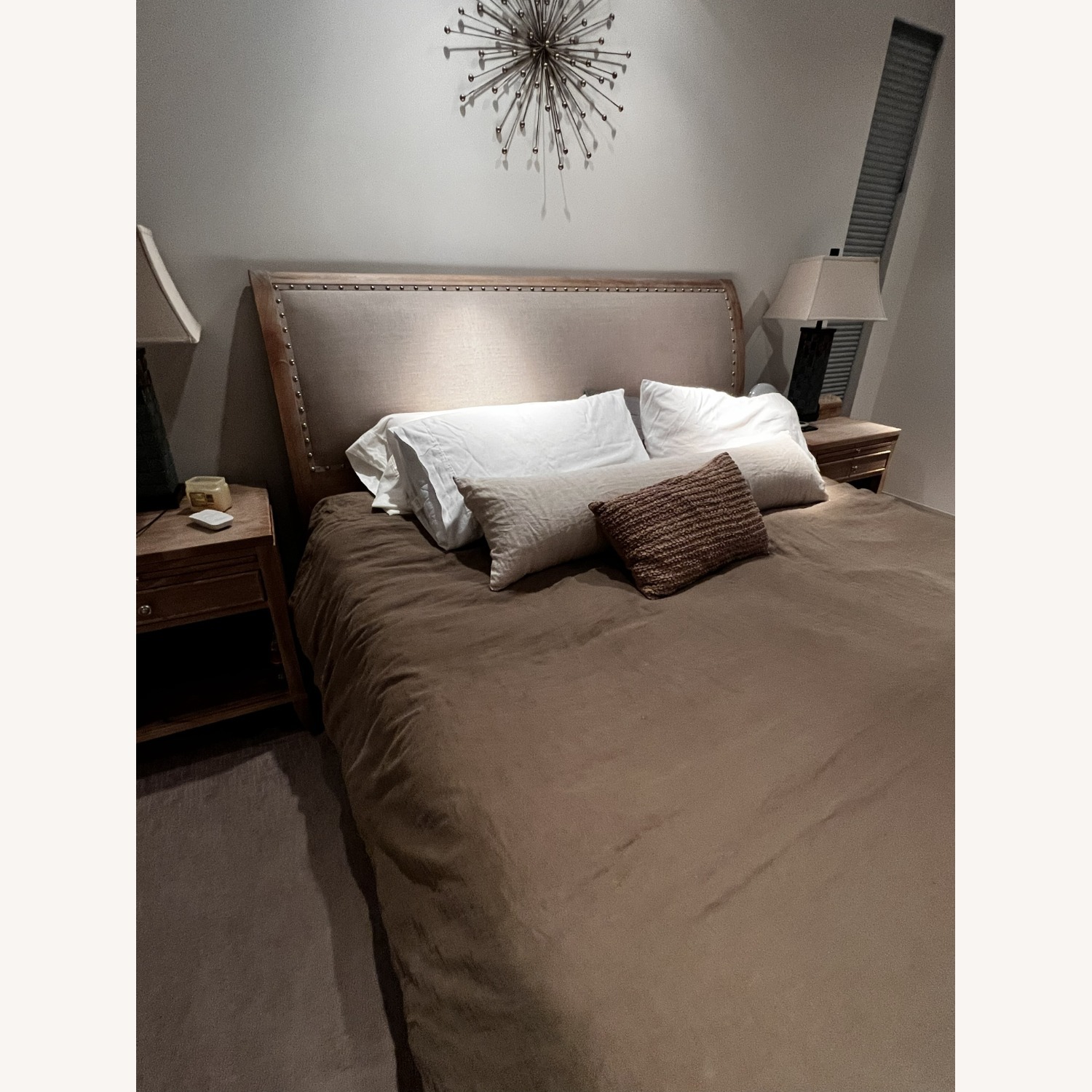 Arhaus Pearson Natural Wood King Bed - image-1