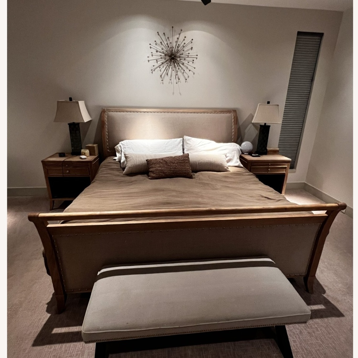 Arhaus Pearson Natural Wood King Bed - image-6