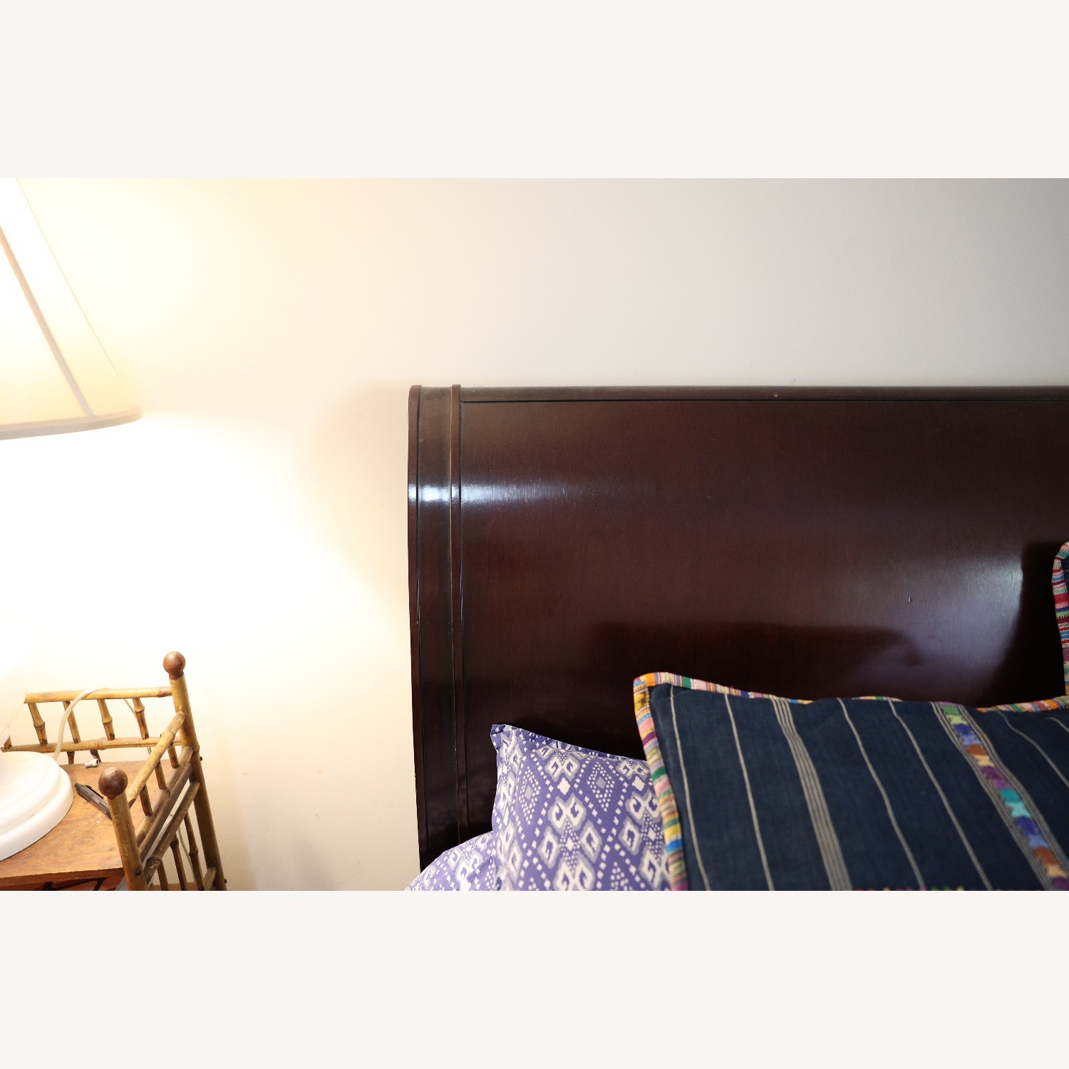 Baker Furniture Dark Brown King Bed - image-3