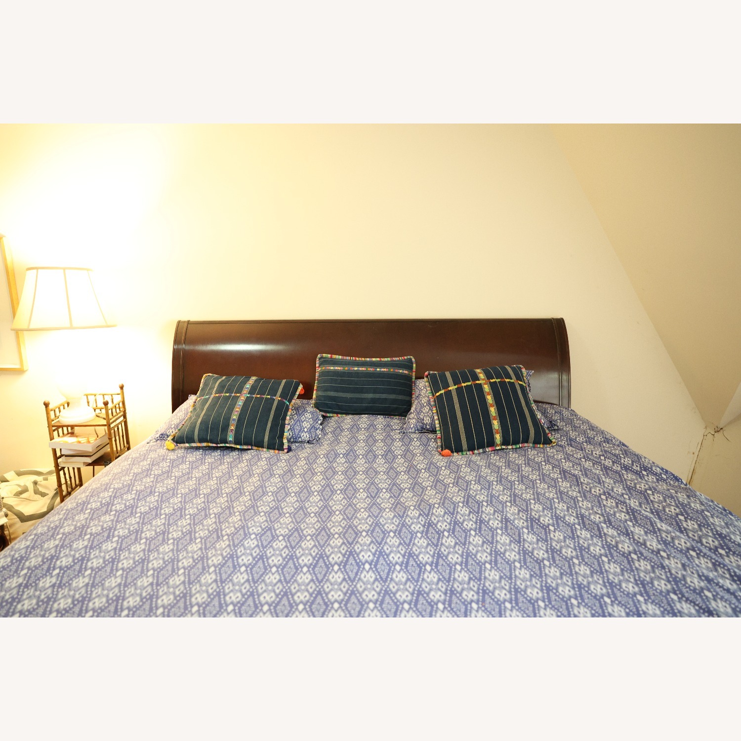 Baker Furniture Dark Brown King Bed - image-6