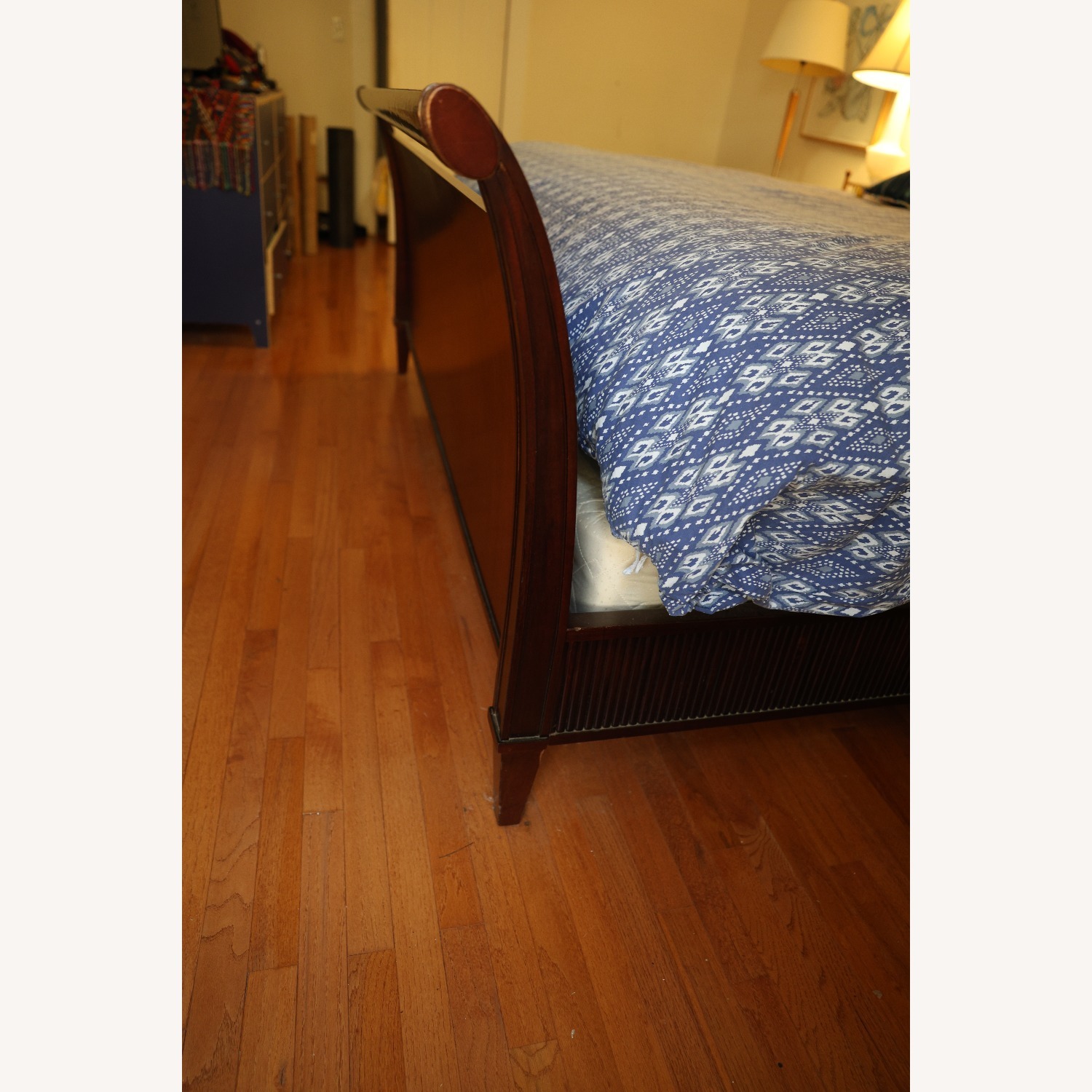 Baker Furniture Dark Brown King Bed - image-5