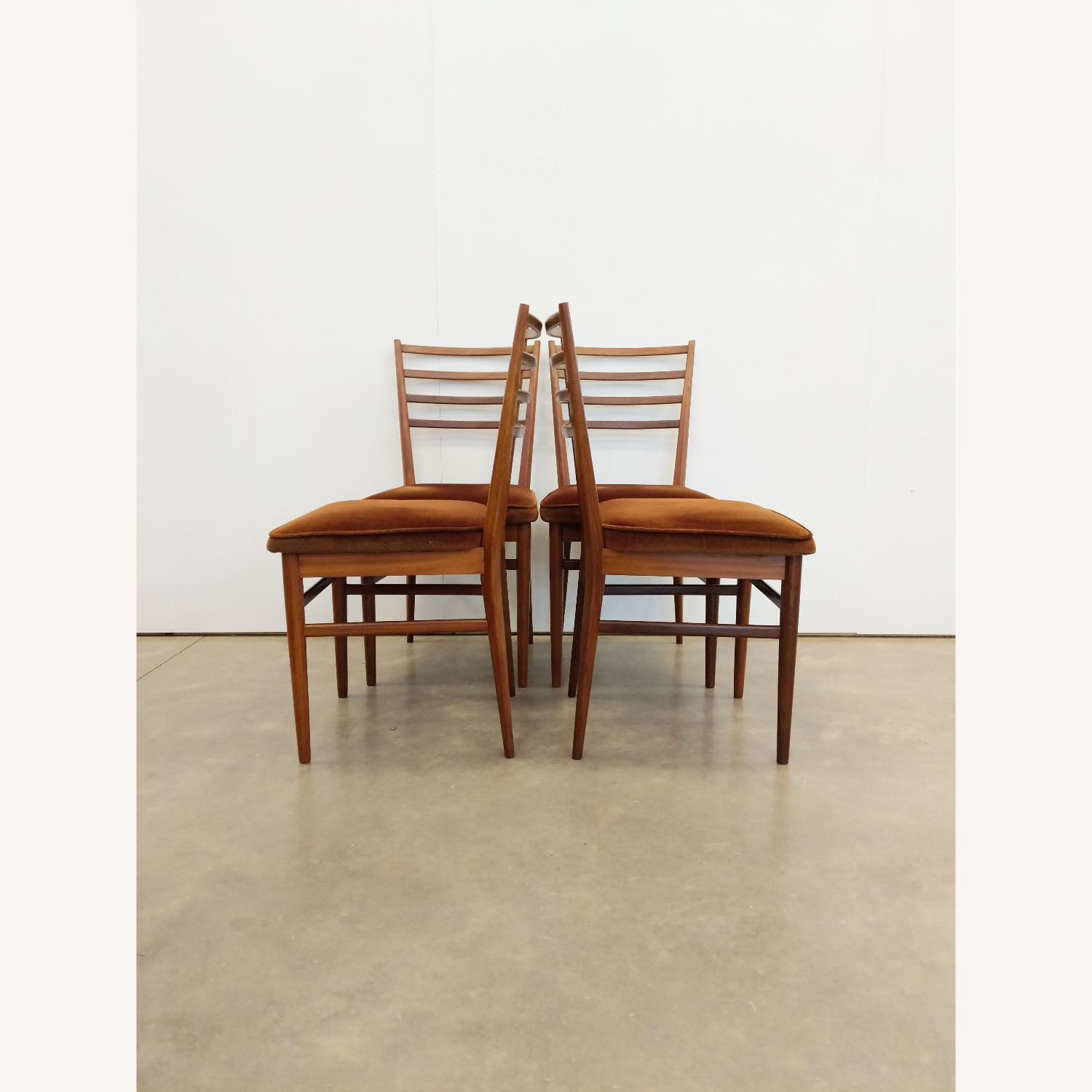 Set of 4 Vintage Mid Century Meredew Dining Chairs - image-4