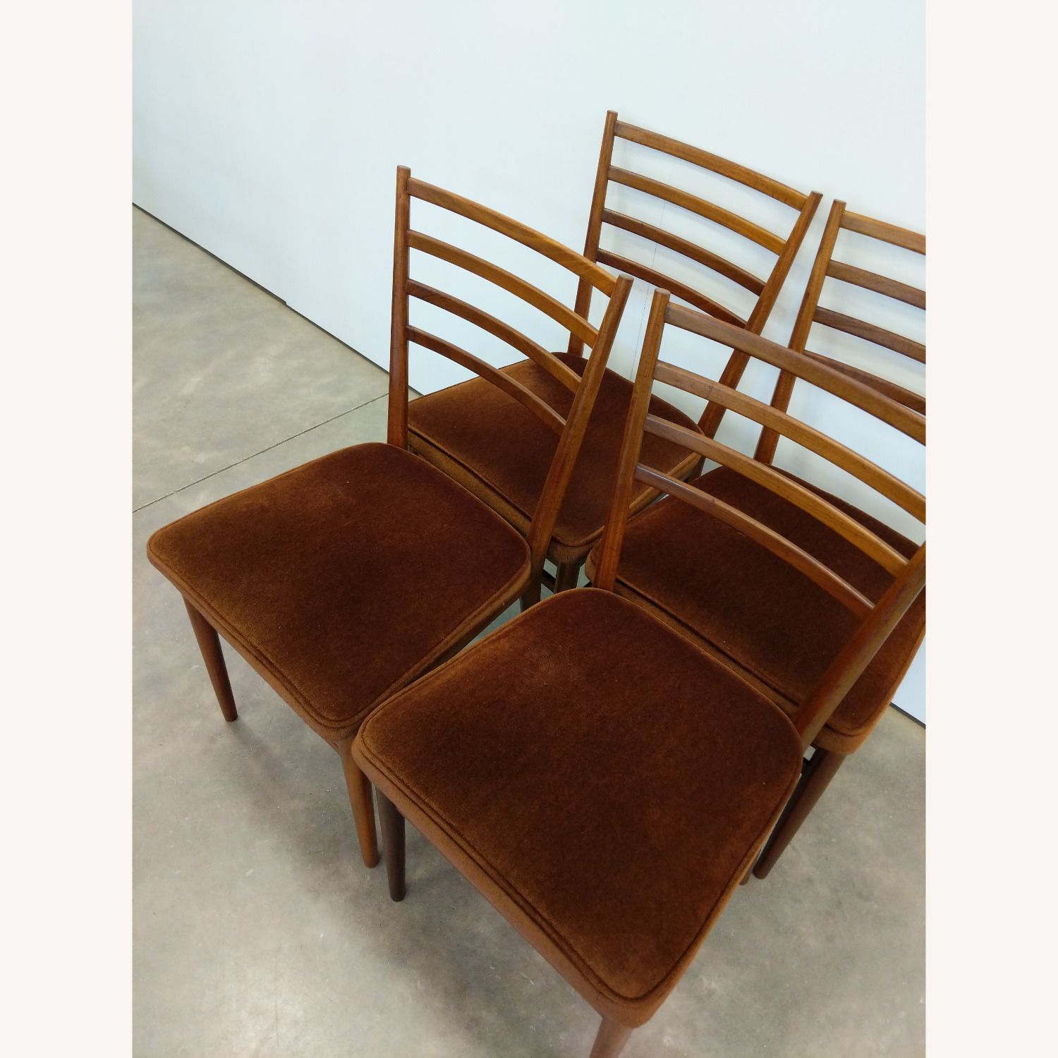 Set of 4 Vintage Mid Century Meredew Dining Chairs - image-7