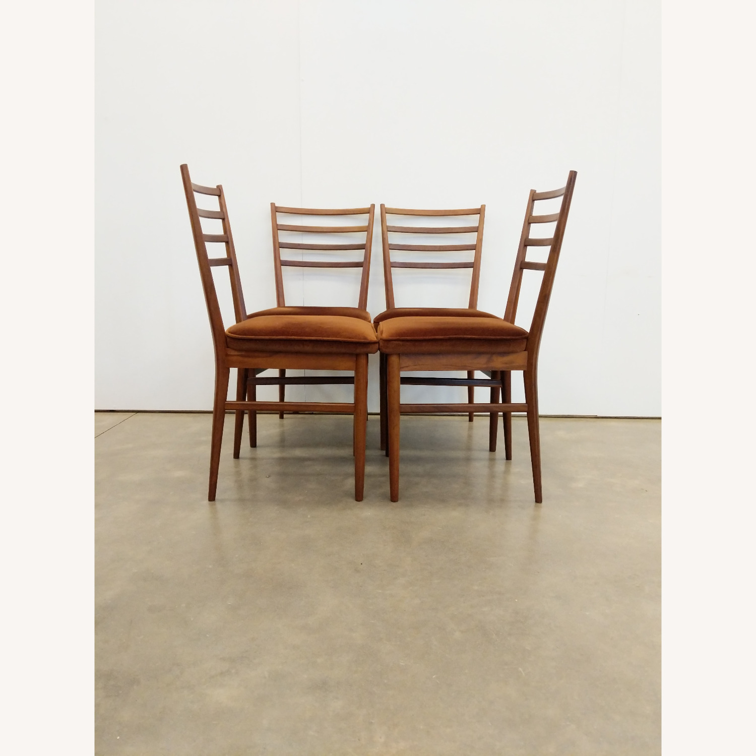 Set of 4 Vintage Mid Century Meredew Dining Chairs - image-2