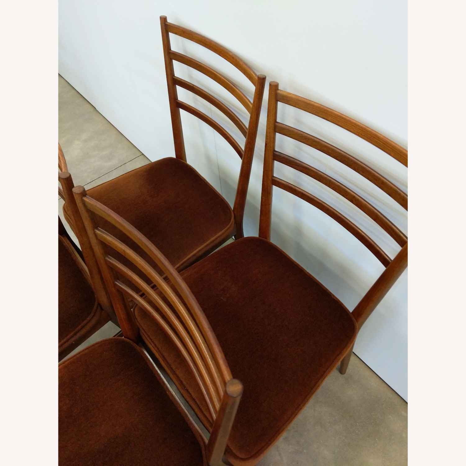 Set of 4 Vintage Mid Century Meredew Dining Chairs - image-8
