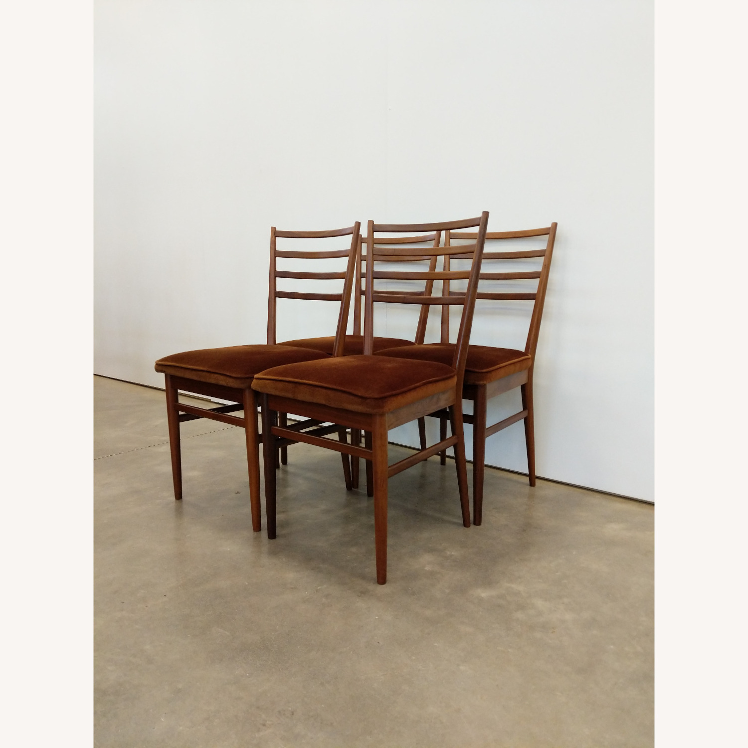 Set of 4 Vintage Mid Century Meredew Dining Chairs - image-6