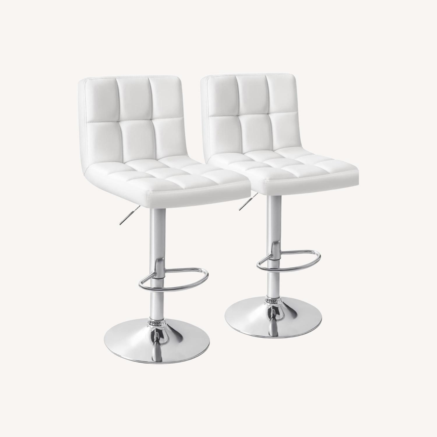 Amazon Homall Bar Stool Set of 2 White - image-0