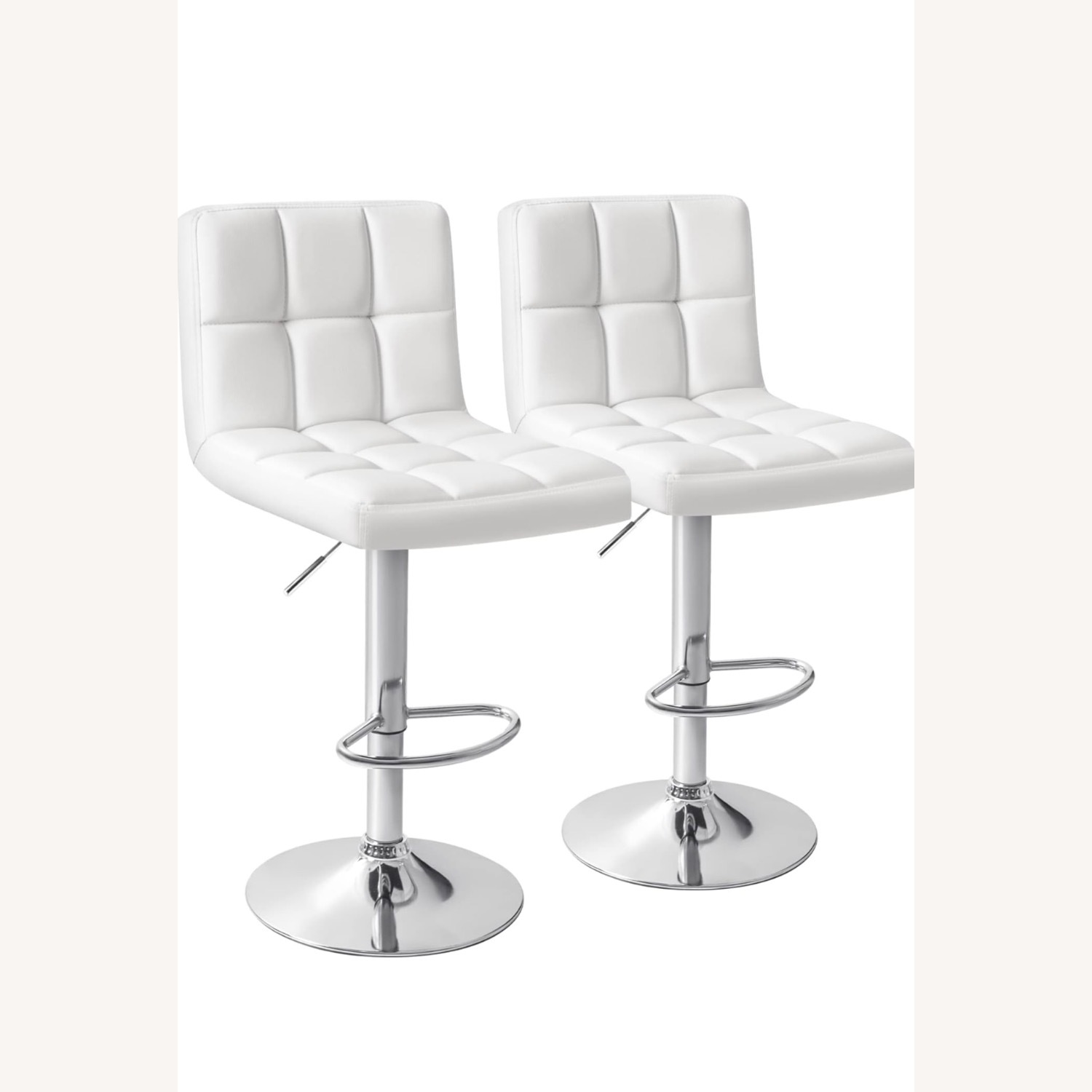 Amazon Homall Bar Stool Set of 2 White - image-3
