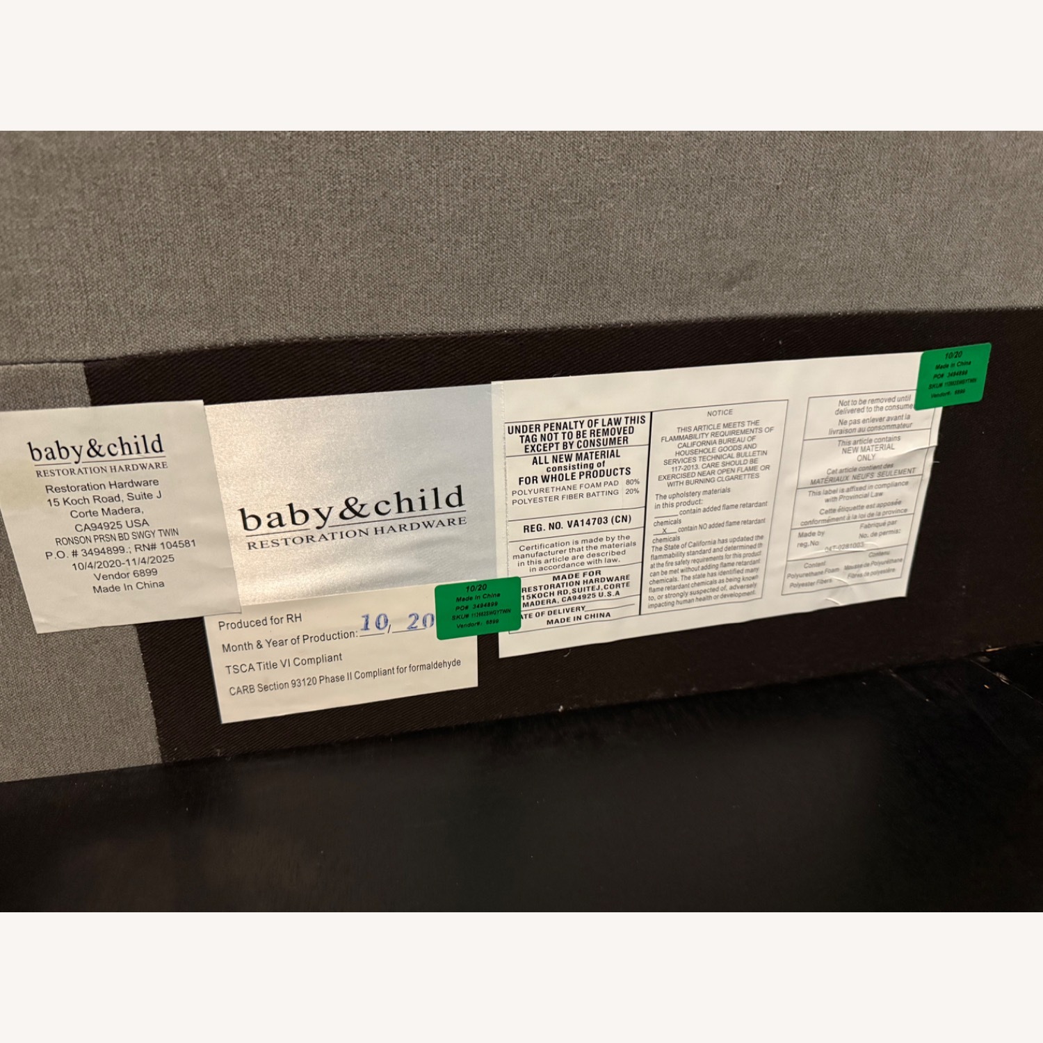 Restoration Hardware Baby & Child Twin Bed - image-3