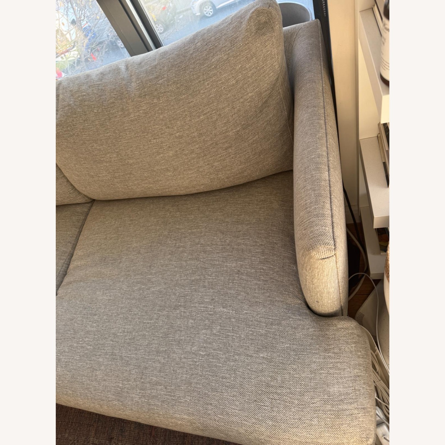 Article Burrard Light Gray Loveseat - image-4