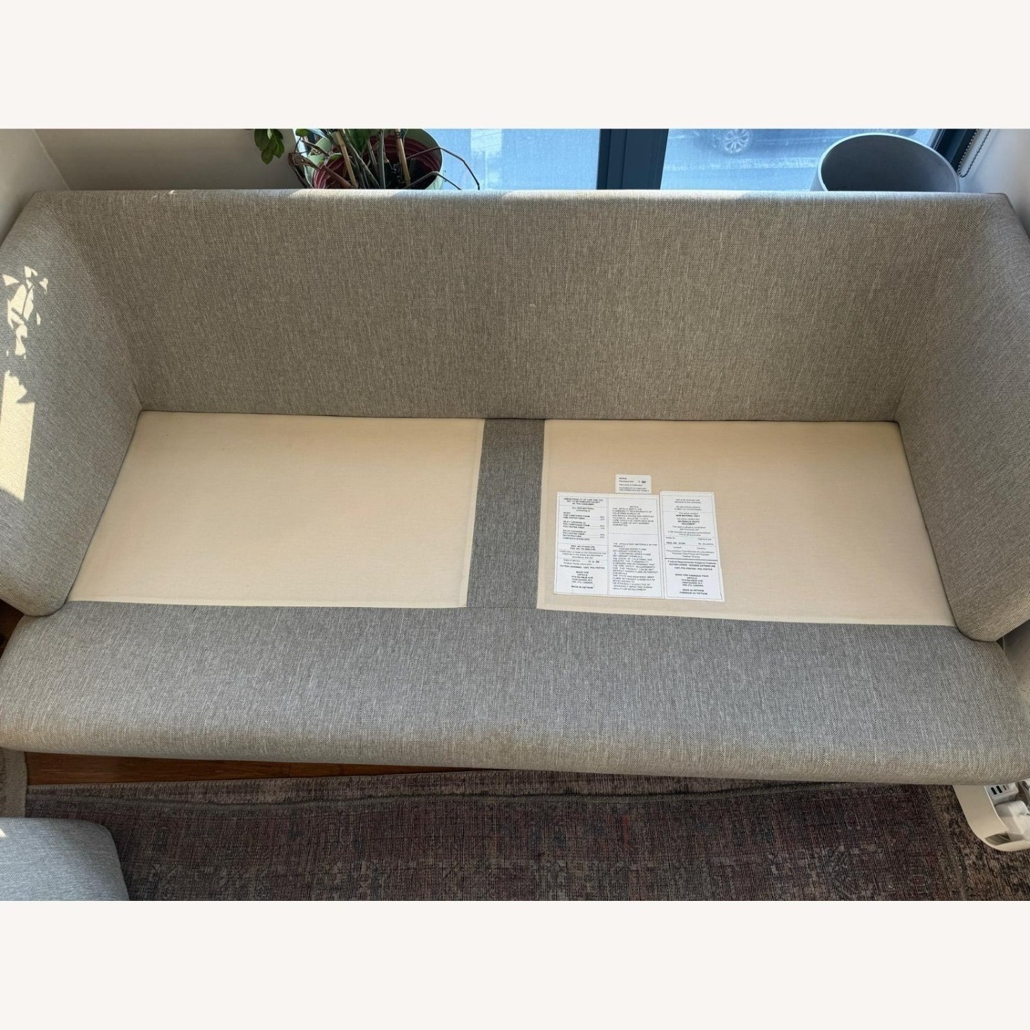 Article Burrard Light Gray Loveseat - image-6