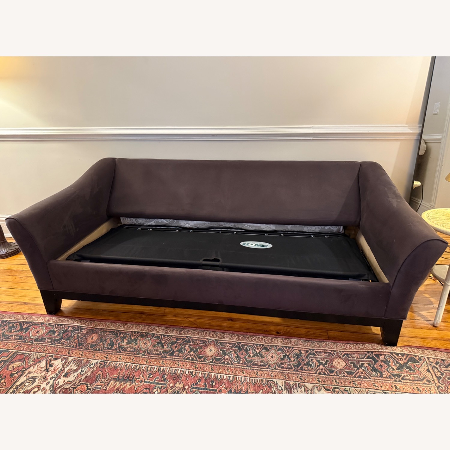 Rooms To Go Cindy Crawford Home Dark Gray Fabric Sleeper Sofa - image-2
