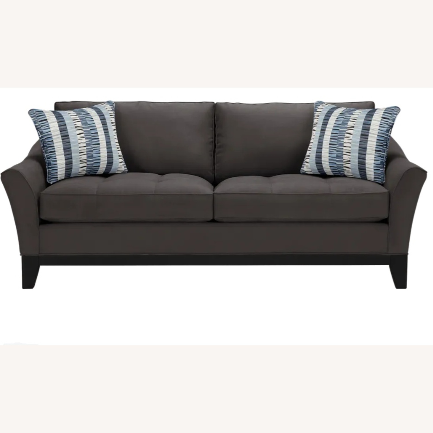 Rooms To Go Cindy Crawford Home Dark Gray Fabric Sleeper Sofa - image-7