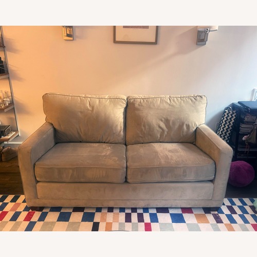 Used La-Z-Boy Light Gray Fabric Sleeper Sofa for sale on AptDeco