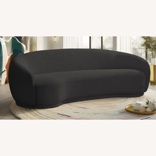 Used Wayfair Dark Gray Boucle 2 Seater Sofa for sale on AptDeco